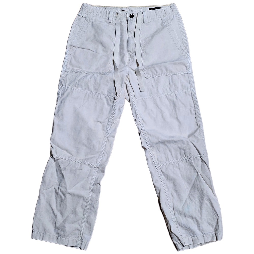 Banana Republic Cargo Pants Women's Size 32 Khaki Drawstring Waist
